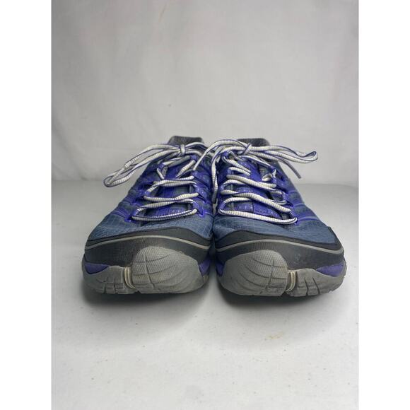 Women's Dark Slate Blue Merrell Trail Running Sneakers Shoe All Out Rush Size 9 - Picture 2 of 14